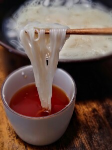 ぽかぽかのレシピ・そうめんの坦々風つけダレ