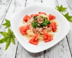 ノンストップのレシピ・冷凍トマトのぶっかけ冷やしうどん