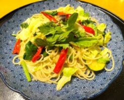ヒルナンデスのレシピ・8種の野菜ペペロンチーノ