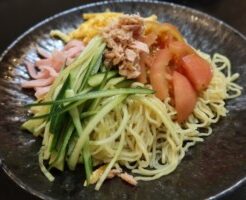 ヒルナンデスのレシピ・ツナとトマトの冷やし中華