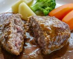 ノンストップのレシピ・せいろ蒸しハンバーグ