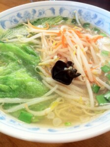 相葉マナブのレシピ・レタスラーメン