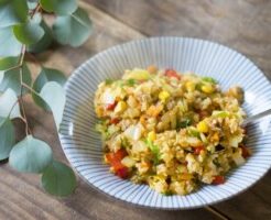 ノンストップのレシピ・炊き込みツナコーンカレーピラフ