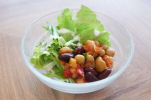 クックルンのレシピ・スパイシー豆サラダ