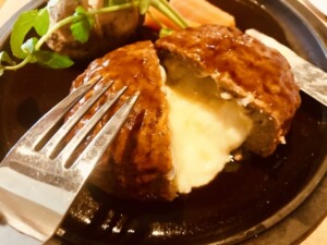 ノンストップのレシピ・絶品チーズINハンバーグ