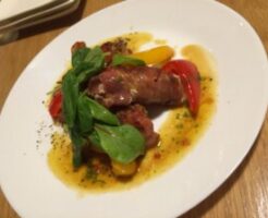 DAIGOも台所のレシピ・トマトたっぷりスズキのサルティンボッカ