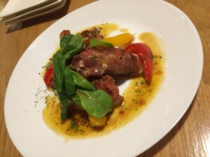DAIGOも台所のレシピ・トマトたっぷりスズキのサルティンボッカ