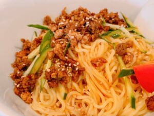 男子ごはんのレシピ・ツナごまだれ冷やし中華