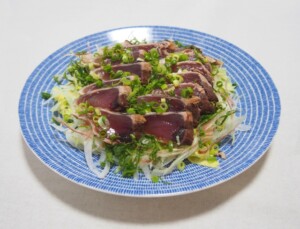 DAIGOも台所のレシピ・かつおの黄身じょうゆ漬け