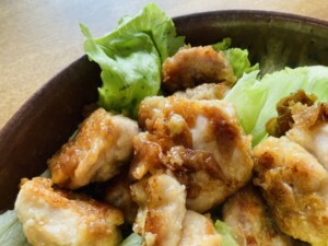 どさんこワイド179のレシピ・鶏モモザンギの梅がらめ