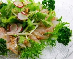 きょうの料理ビギナーズのレシピ・たいの中国風サラダ