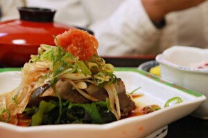 DAIGOも台所のレシピ・あじの香味焼き