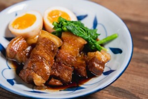 ホンマでっかレシピ・厚揚げと豚バラの角煮風うま煮