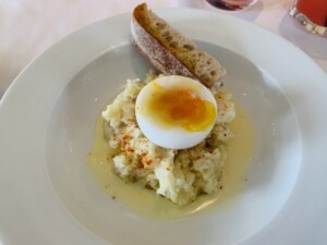 あさイチのレシピ・あじの干物とポテトのミルク煮