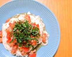 ヒルナンデスのレシピ・冷凍トマトそうめん