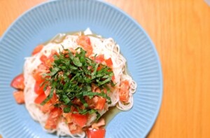 ヒルナンデスのレシピ・冷凍トマトそうめん