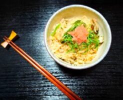 きょうの料理のレシピ・梅明太ご飯