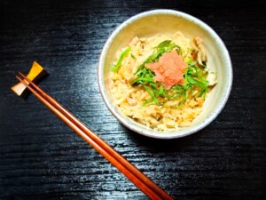 きょうの料理のレシピ・梅明太ご飯