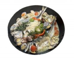 きょうの料理のレシピ・あじの干物のアクアパッツァ