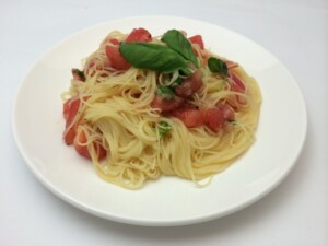 どさんこワイド179のレシピ・薬味たっぷりパスタ