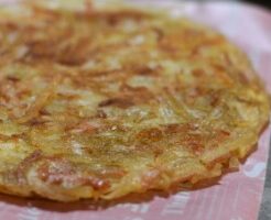 きょうの料理ビギナーズのレシピ・しらすのハッシュドポテト風