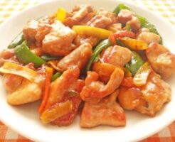 ノンストップのレシピ・鶏ピーマンみそ炒め