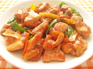 ノンストップのレシピ・鶏ピーマンみそ炒め