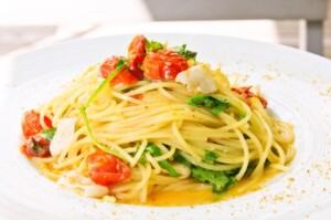 ノンストップのレシピ・冷製シーフードトマトパスタ