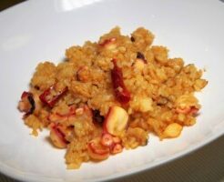 DAIGOも台所のレシピ・リゾット風たこチャーハン