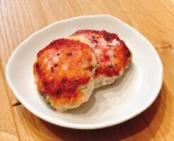 昼めし旅のレシピ・カニ風味かまぼこ入りハンバー