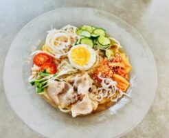 ラヴィットのレシピ・ピリ辛豚しゃぶ冷やし中華