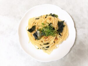 きょうの料理のレシピ・じゃこスパゲッティ