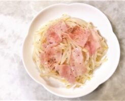 家事ヤロウのレシピ・大根の皮ペペロンチーノ