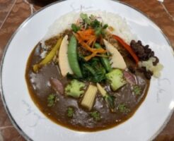 どさんこワイド179のレシピ・緑の夏野菜カレー