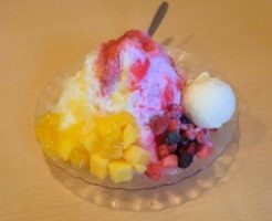 ZIPのレシピ・トロピカルフルーツ キャンディーかき氷