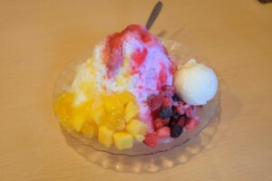 ZIPのレシピ・トロピカルフルーツ キャンディーかき氷