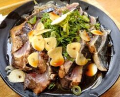 どさんこワイド179のレシピ・カツオたたきの中華風