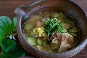 あさイチのレシピ・みそ汁で冷や汁(ツナ缶）