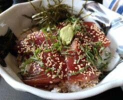ノンストップのレシピ・カツオの漬け丼
