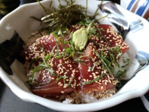 ノンストップのレシピ・カツオの漬け丼
