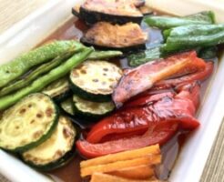 昼めし旅のレシピ・ナス・ピーマン・シシトウの焼き浸し