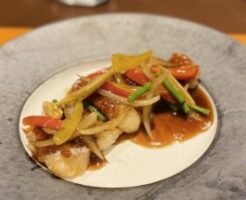 青空レストランのレシピ・千年鯛の黒酢あんかけ