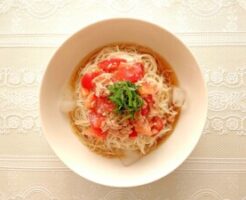 沸騰ワード10のレシピ・ホタテマリネのコストコそうめん