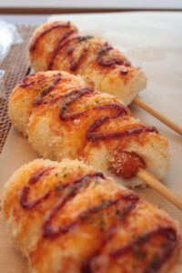 ひるおびのレシピ・くるくるソーセージパン