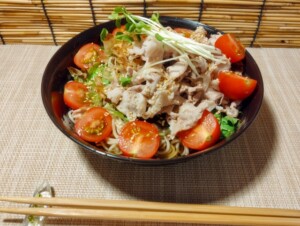 きょうの料理のレシピ・豚しゃぶのスピードあえ麺