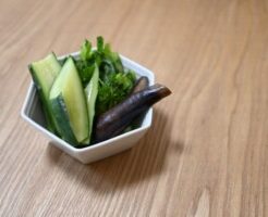 きょうの料理のレシピ・きゅうりの青じそ巻き漬け