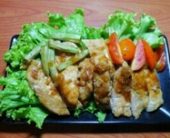 昼めし旅のレシピ・特製タマネギソースのポークソテー