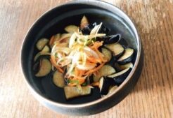 土曜はナニするのレシピ・厚揚げとナスの南蛮漬け