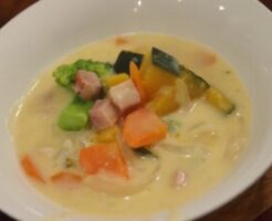 あさイチのレシピ・夏野菜たっぷり じゃがいもの冷製スープ
