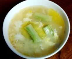 なないろ日和のレシピ・快眠塩麹スープ